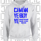 Camán Ye Boy Ye - Hurling Hoodie - Adult - Monaghan