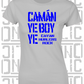 Camán Ye Boy Ye - Hurling T-Shirt Ladies Skinny-Fit - Cavan