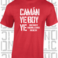 Camán Ye Boy Ye - Hurling T-Shirt Adult - Derry