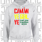 Camán Ye Girl Ye - Camogie Hoodie - Adult - Carlow