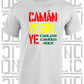 Camán Ye Girl Ye, Camogie T-Shirt Adult - All Counties Available