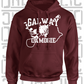 County Map Camogie Hoodie - Adult - Galway