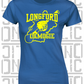 County Map Camogie Ladies Skinny-Fit T-Shirt - Longford