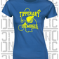 County Map Camogie Ladies Skinny-Fit T-Shirt - All Counties Available