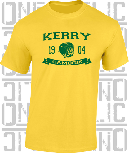 Camogie Helmet T-Shirt - Adult - Kerry