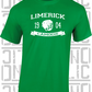 Camogie Helmet T-Shirt - Adult - Limerick