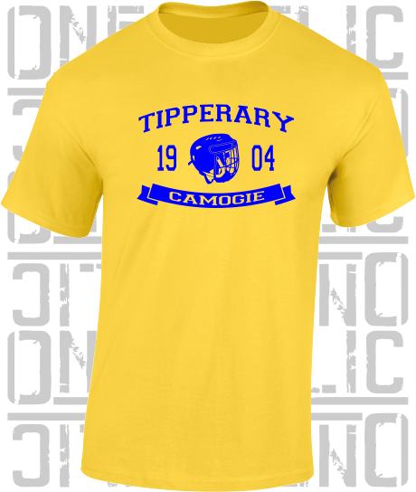 Camogie Helmet T-Shirt - Adult - Tipperary