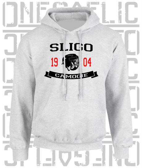 Camogie Helmet Design Hoodie - Adult - Sligo