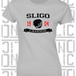 Camogie Helmet Design - Ladies Skinny-Fit T-Shirt - Sligo