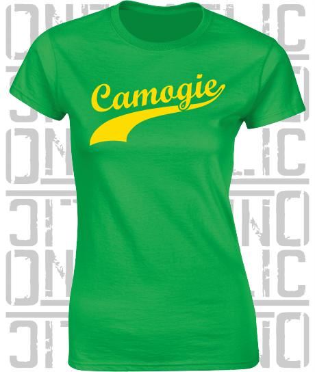 Camogie Swash T-Shirt - Ladies Skinny-Fit - Donegal