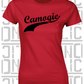 Camogie Swash T-Shirt - Ladies Skinny-Fit - Down