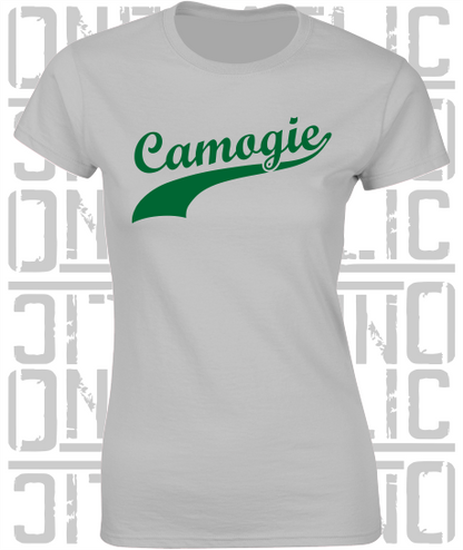 Camogie Swash T-Shirt - Ladies Skinny-Fit - Fermanagh