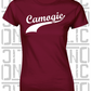 Camogie Swash T-Shirt - Ladies Skinny-Fit - Galway