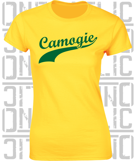 Camogie Swash T-Shirt - Ladies Skinny-Fit - Kerry
