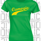 Camogie Swash T-Shirt - Ladies Skinny-Fit - Leitrim