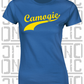 Camogie Swash T-Shirt - Ladies Skinny-Fit - Roscommon