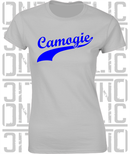 Camogie Swash T-Shirt - Ladies Skinny-Fit - Waterford