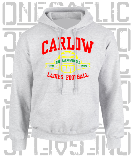 Ladies Football - Gaelic - Adult Hoodie - Carlow