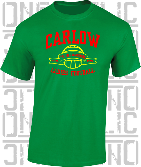 Ladies Football - Gaelic - T-Shirt Adult - Carlow