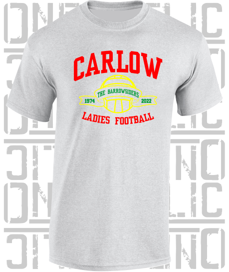Ladies Football - Gaelic - T-Shirt Adult - Carlow