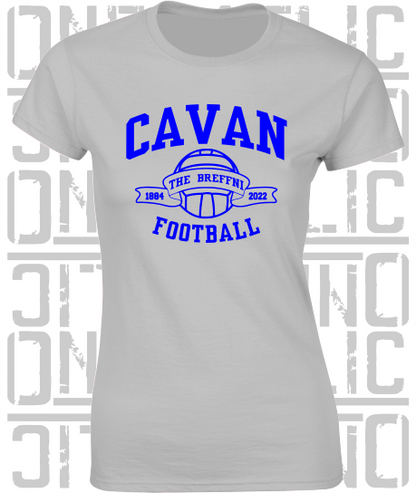 Football - Gaelic - Ladies Skinny-Fit T-Shirt - Cavan