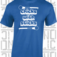 Chicks With Sticks, Camogie T-Shirt - Adult - Waterford