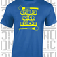 Chicks With Sticks, Camogie T-Shirt - Adult - Roscommon