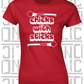 Chicks With Sticks, Camogie Ladies Skinny-Fit T-Shirt - Derry