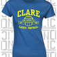 Ladies Football - Gaelic - Ladies Skinny-Fit T-Shirt - Clare