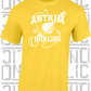 Hurling County Map Adult T-Shirt - Antrim