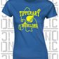 Hurling County Map Ladies Skinny-Fit T-Shirt - All Counties Available