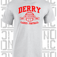 Ladies Football - Gaelic - T-Shirt Adult - Derry