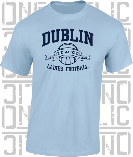 Ladies (Gaelic) Football T-Shirt  - Adult - All Counties Available