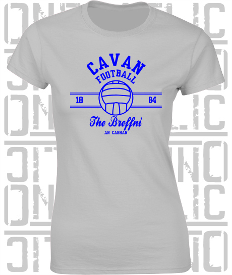 Gaelic Football - Ladies Skinny-Fit T-Shirt - Cavan