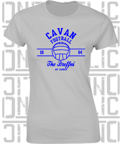 Gaelic Football - Ladies Skinny-Fit T-Shirt - Cavan
