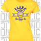 Gaelic Football - Ladies Skinny-Fit T-Shirt - Clare