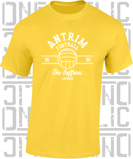 Gaelic Football T-Shirt  - Adult - Antrim