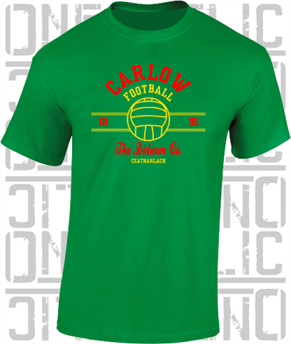 Gaelic Football T-Shirt  - Adult - Carlow