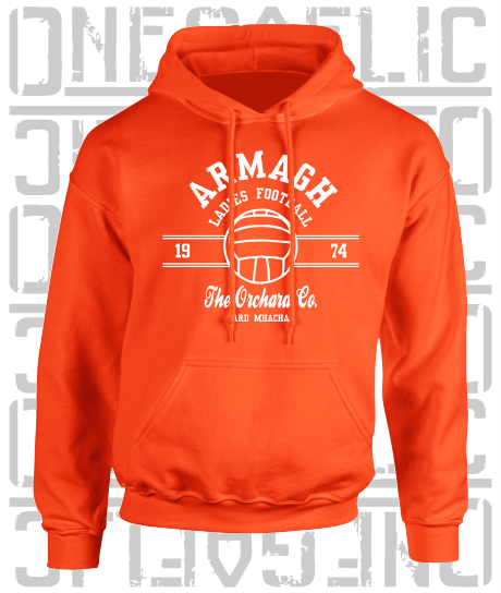 Ladies Gaelic Football LGF Hoodie - Adult - Armagh