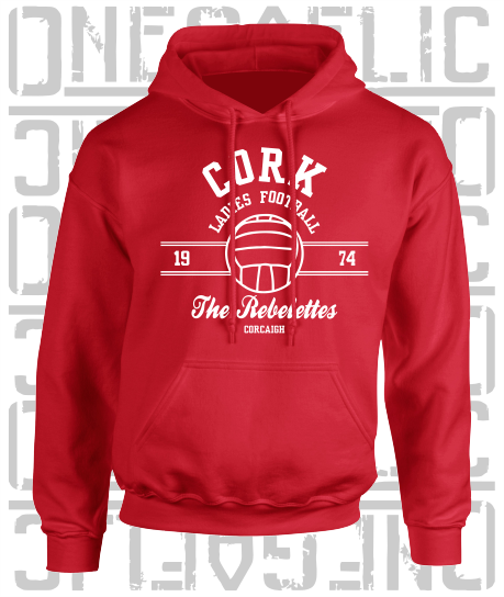 Ladies Gaelic Football LGF Hoodie - Adult - Cork
