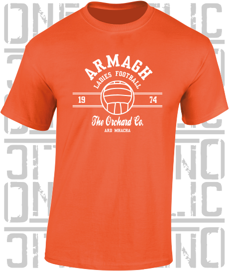 Ladies Gaelic Football LGF T-Shirt  - Adult - Armagh