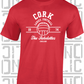 Ladies Gaelic Football LGF T-Shirt  - Adult - Cork
