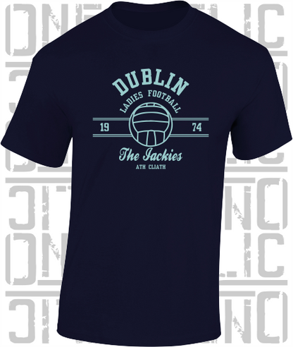 Ladies Gaelic Football LGF T-Shirt  - Adult - Dublin