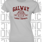 Ladies Football - Gaelic - Ladies Skinny-Fit T-Shirt - Galway