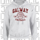 Football - Gaelic - Adult Hoodie - Galway