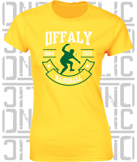 Handball Ladies Skinny-Fit T-Shirt - All Counties Available