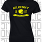 Hurling Helmet Design - Ladies Skinny-Fit T-Shirt - Kilkenny