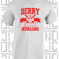 Crossed Hurls Hurling T-Shirt Adult - Derry