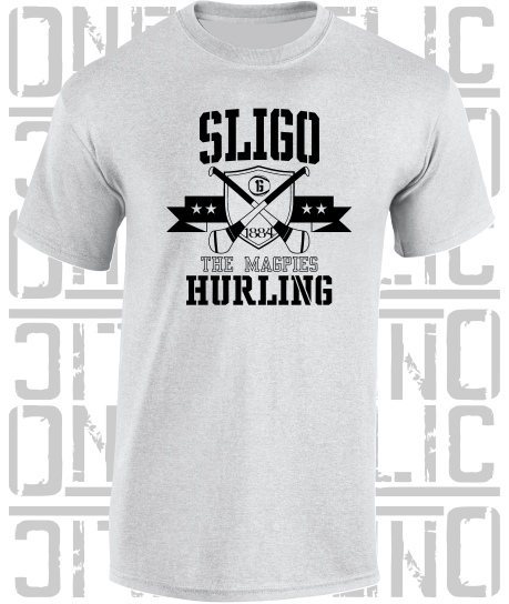 Crossed Hurls Hurling T-Shirt Adult - Sligo