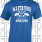 Crossed Hurls Hurling T-Shirt Adult - Waterford
